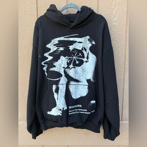 Disorder Skateboards Hoodie Sweatshirt Mens  XXL Skate Hoodie Rare